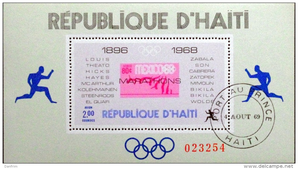 Tahiti 1969 Minr.Block 38 (O)   ( Lot 3639 ) - Tahití