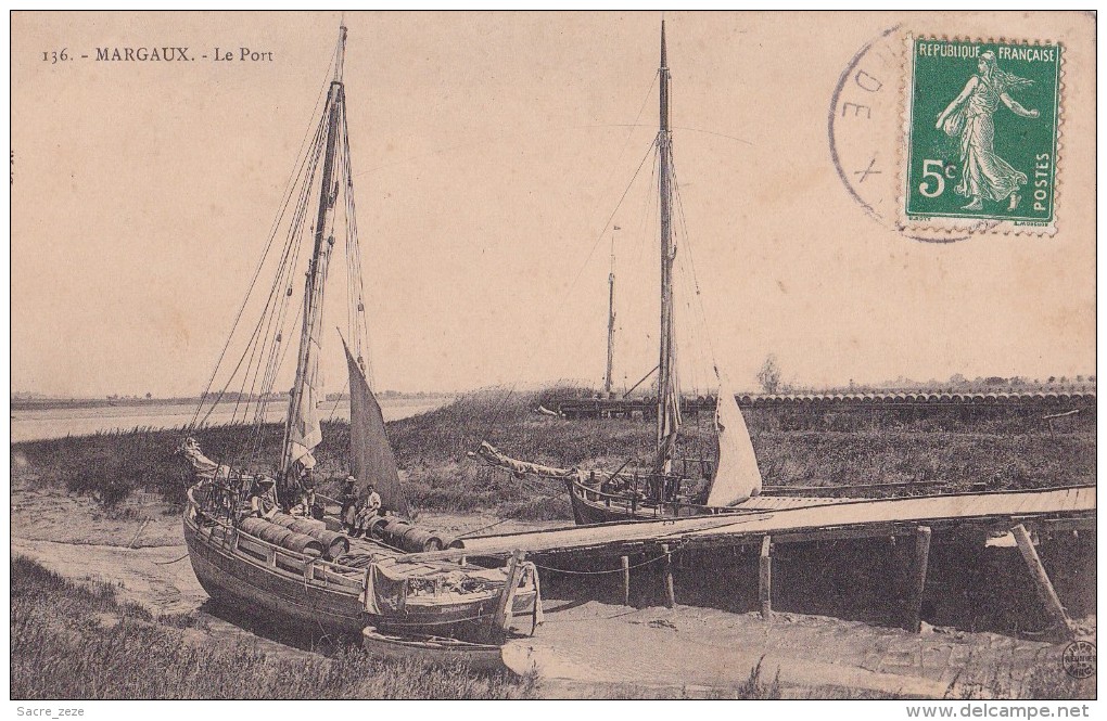 MARGAUX(33)1911-le Port - Margaux