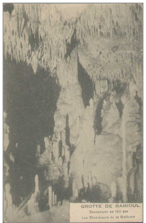 Grotte De Ramioul, Feldpost, Lüttich, Gouvernement Metz, Schutzverwaltung Französischer Berg-Hüttenwerke - Flémalle