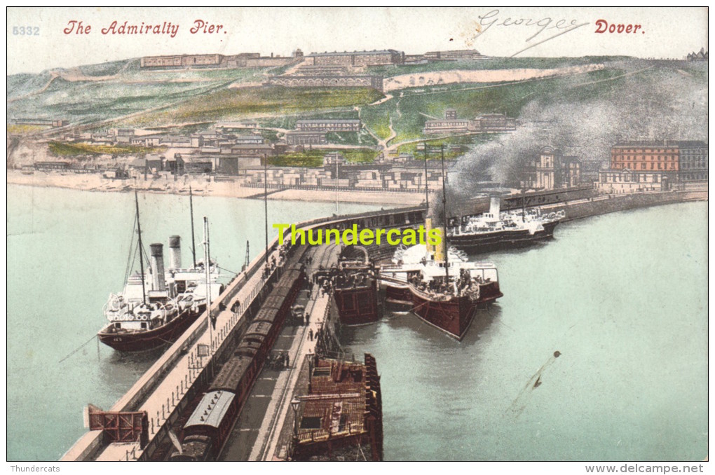 CPA  DOVER THE ADMIRALTY PIER - Dover