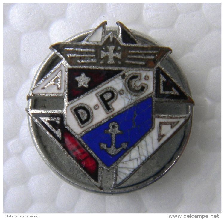 PIN-1 CUBA HISTORICAL PIN D-P-C. COLUMBUS KNIGHT - Unclassified