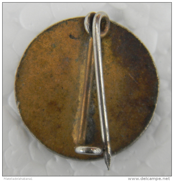 PIN-13 CUBA HISTORICAL PIN FEDERACION MEDICA. MEDICINE. CIRCA 1940 - Zonder Classificatie