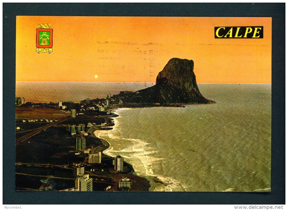 SPAIN  -  Calpe  Used Postcard As Scans - Other & Unclassified