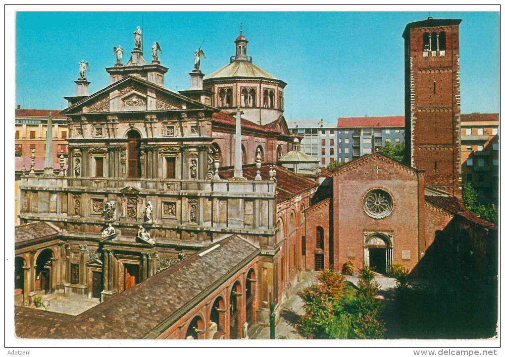 # CARTOLINA LOMBARDIA –MILANO – CHIESA DI S. CELSO NON VIAGGIATA CONDIZIONI BUONE - Milano