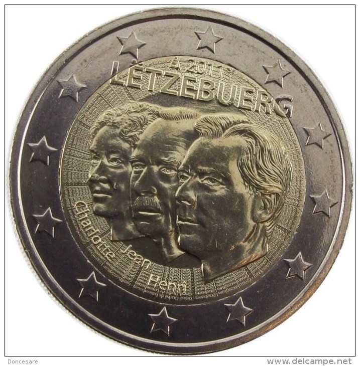 **  2 EUROS COMMEMORATIVE LUXEMBOURG 2011 PIECE  NEUVE ** - Luxemburg