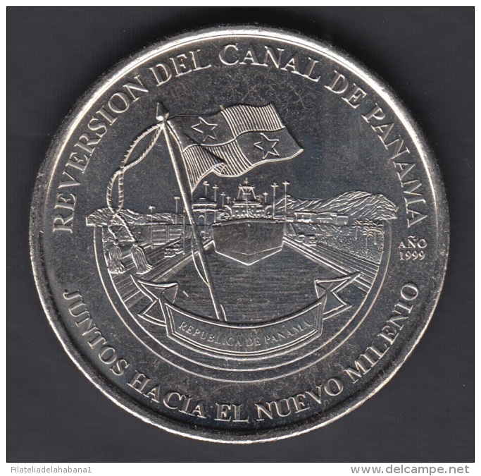 M42 PANAMA CANAL ZONE 1 BALBOA 1999 UNC - Panama