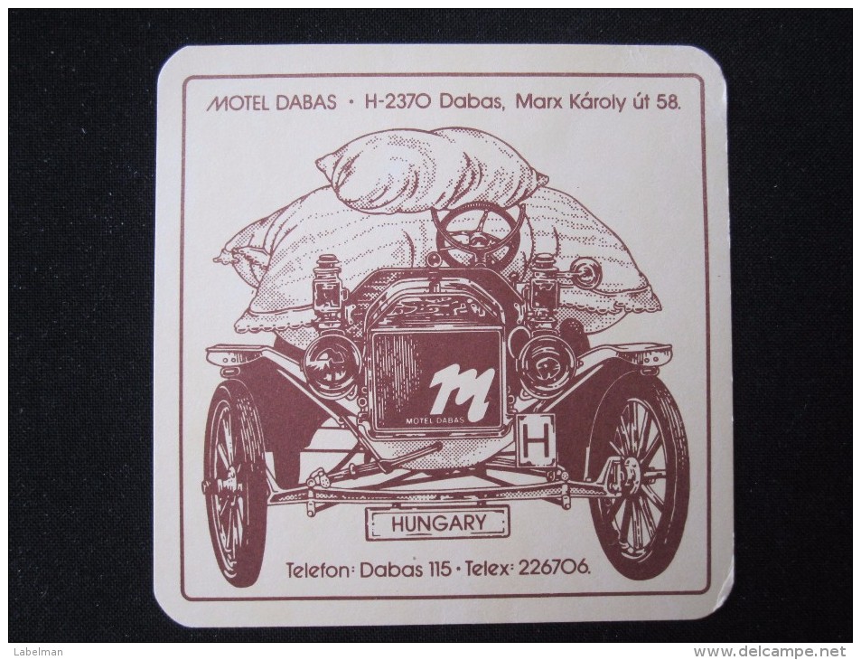 MISC HOTEL SZALLO PENSION DABAS BUDAPEST HUNGARIA HUNGARY HONGRIE DECAL STICKER LUGGAGE LABEL ETIQUETTE AUFKLEBER - Hotel Labels