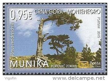 CG 2015-373 SAVE EUROP NATUR, CRNA GORA MONTENEGRO, 1 X 1v, MNH - Montenegro