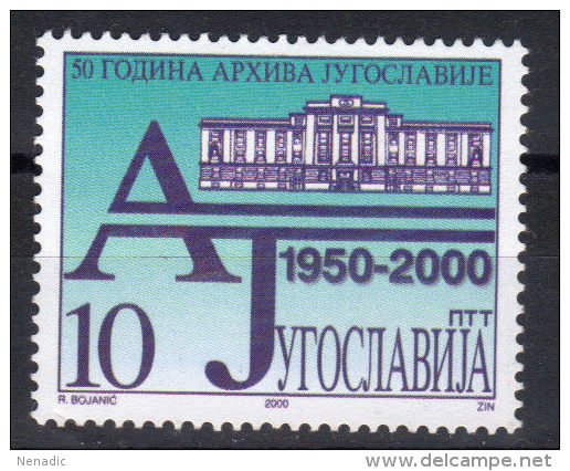 Yugoslavia,50 Years Of Archives 2000.,MNH - Neufs