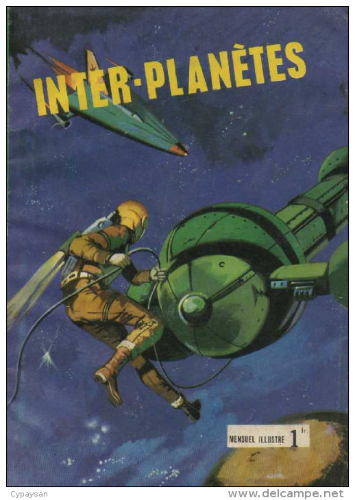 INTER-PLANETES INTER PLANETES N° 21 BE LUTECE 07-1971 - Petit Format