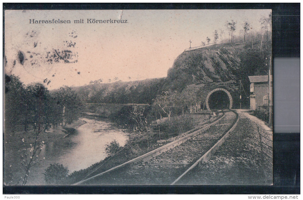 Niederwiesa - Lichtenwalde - Harrasfelsen Mit Körnerkreuz - Zschopautal - Niederwiesa