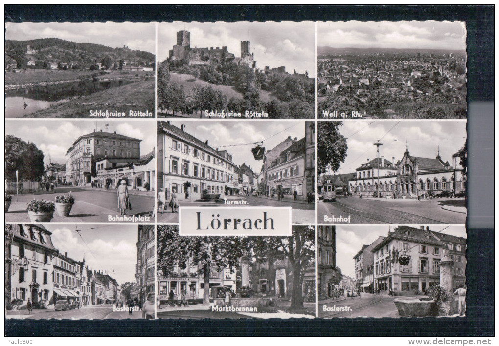 Lörrach - Mehrbildkarte - Loerrach