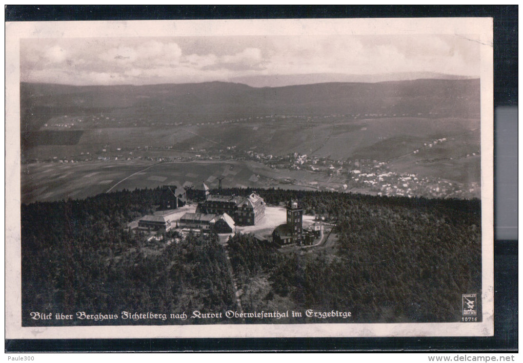 Oberwiesenthal - Blick über Fichtelberg Und Oberwiesenthal - Luftbild - Erzgebirge - Oberwiesenthal