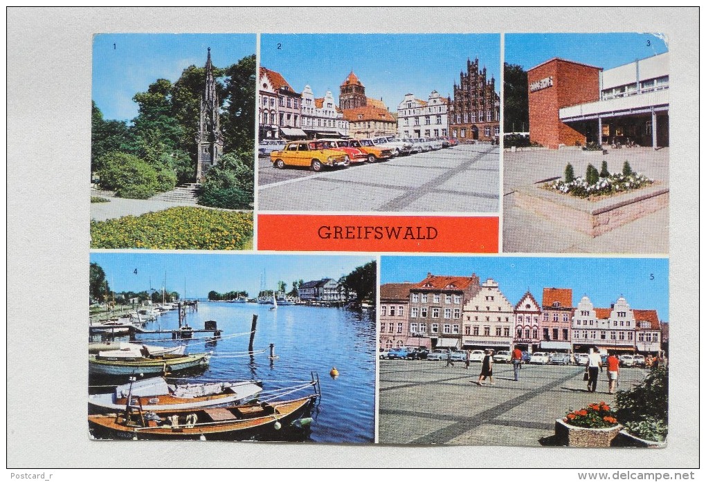 Germany Greifswald  Multiviews Stamps  A 31 - Greifswald