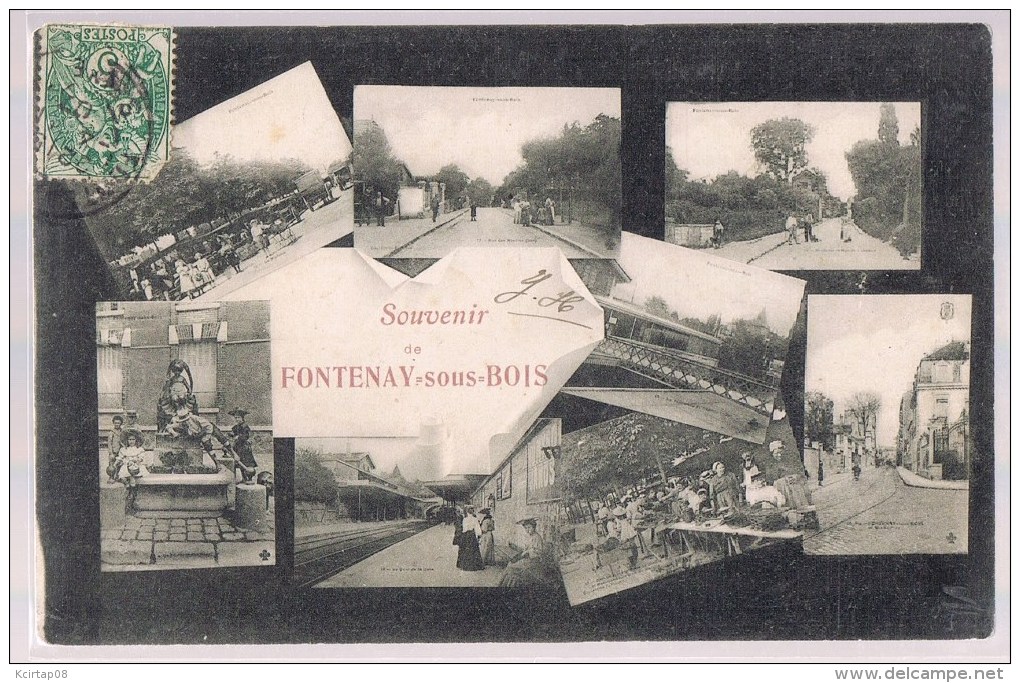 Souvenir De FONTENAY - SOUS - BOIS . - Fontenay Sous Bois