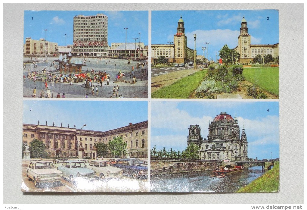 Germany   Berlin Hauptstadt Der DDR  Multiviews Stamp 1976     A 31 - Mitte