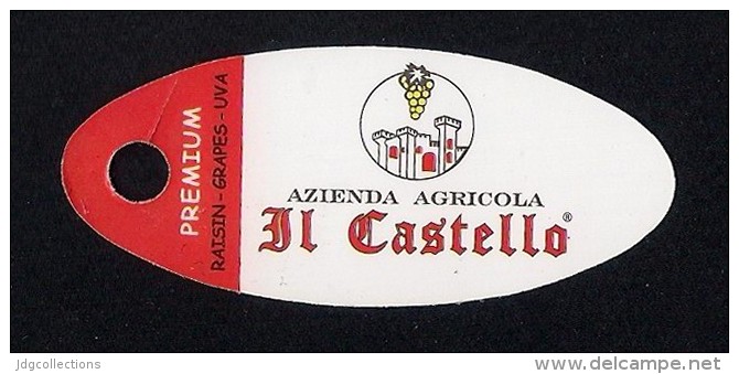 # IL CASTELLO TABLE GRAPE Type 1 Italy Fruit Tag Balise Etiqueta Anhänger Cartellino Uva Raisin Uvas Traube - Fruits & Vegetables