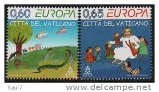 EUROPA -CEPT 2010 VATICAN 2v NEUFS *** 2 MNH Stamps - 2010