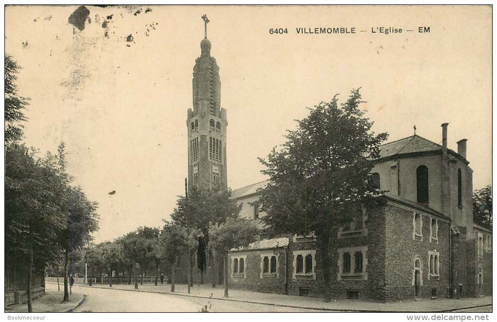 93   VILLEMOMBLE  L'EGLISE  EM      6404 - Villemomble