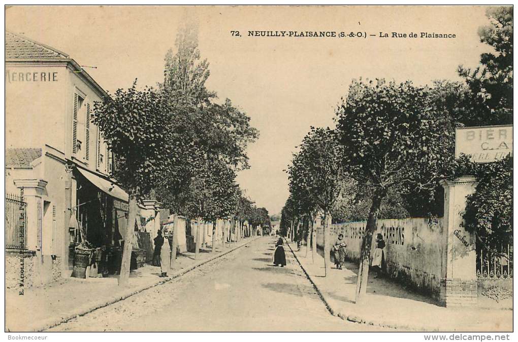 93    NEUILLY PLAISANCE  LA  RUE DE PLAISANCE - Neuilly Plaisance