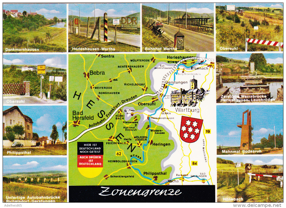 015J/ Zonengrenze Herleshausen Bis Philippsthal (inner Deutsche Grenze, Rideau De Fer, Iron Curtain 1976 - Rotenburg