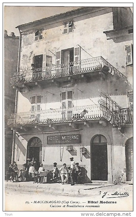 Maccinaggio (cap Corse) - Hotel Moderne - Cuisine Et Bouillabaise Renommée - Sonstige & Ohne Zuordnung