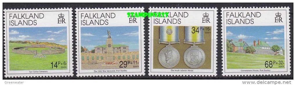 Ascension 1992 Liberation Of The Falkland Islands 4v  ** Mnh (22979) - Ascensione