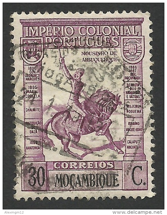 Mozambique, 30 C. 1938, Scott # 275, Used. - Mozambique