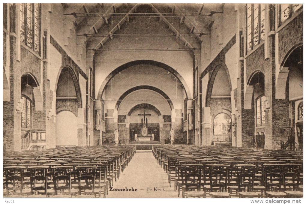 BELGIQUE - FLANDRE OCCIDENTALE - ZONNEBEKE - De Kerk. - Zonnebeke