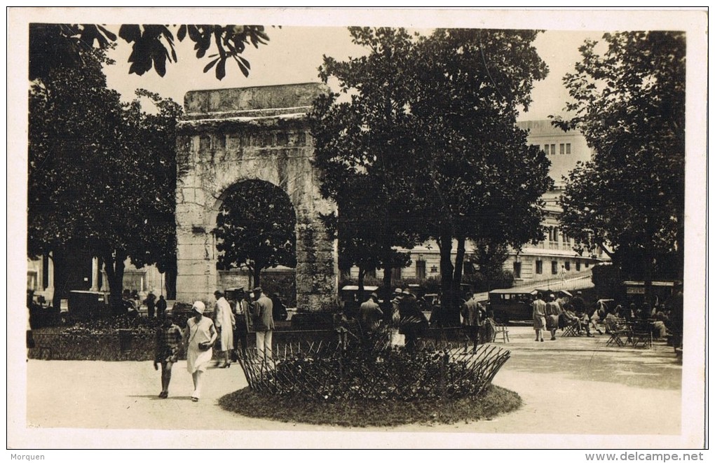 13691. Postal AIX Les BAINS (Savoie) Arc Du Triomphe De Campanus - Aix Les Bains