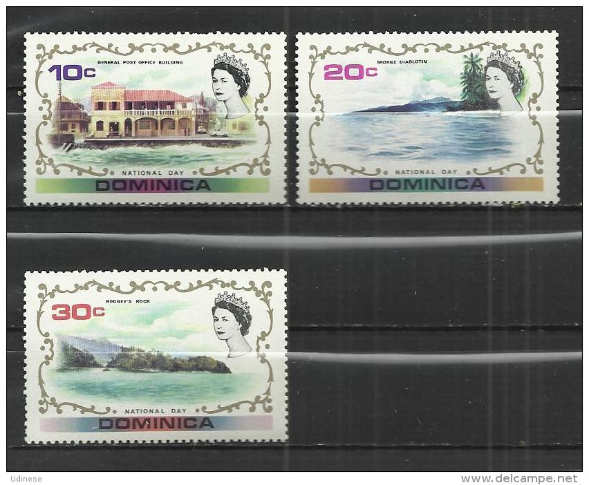 DOMINICA 1972 - NATIONAL DAY. - CPL. SET - MNH MINT NEUF NUEVO - Dominica (...-1978)