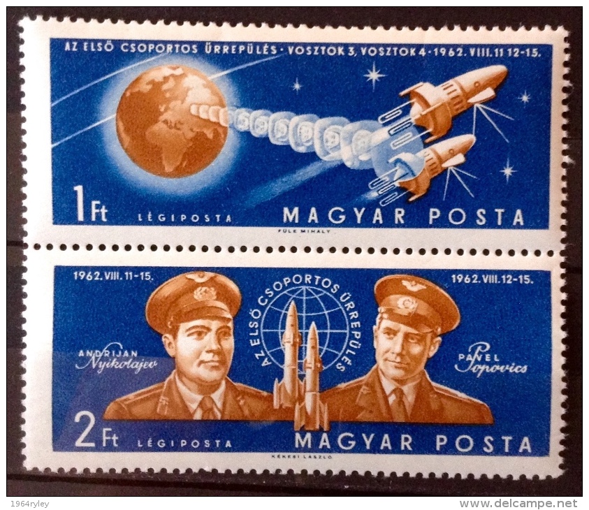 Hungary  - MNH - 1962   - # C210/220 - Unused Stamps