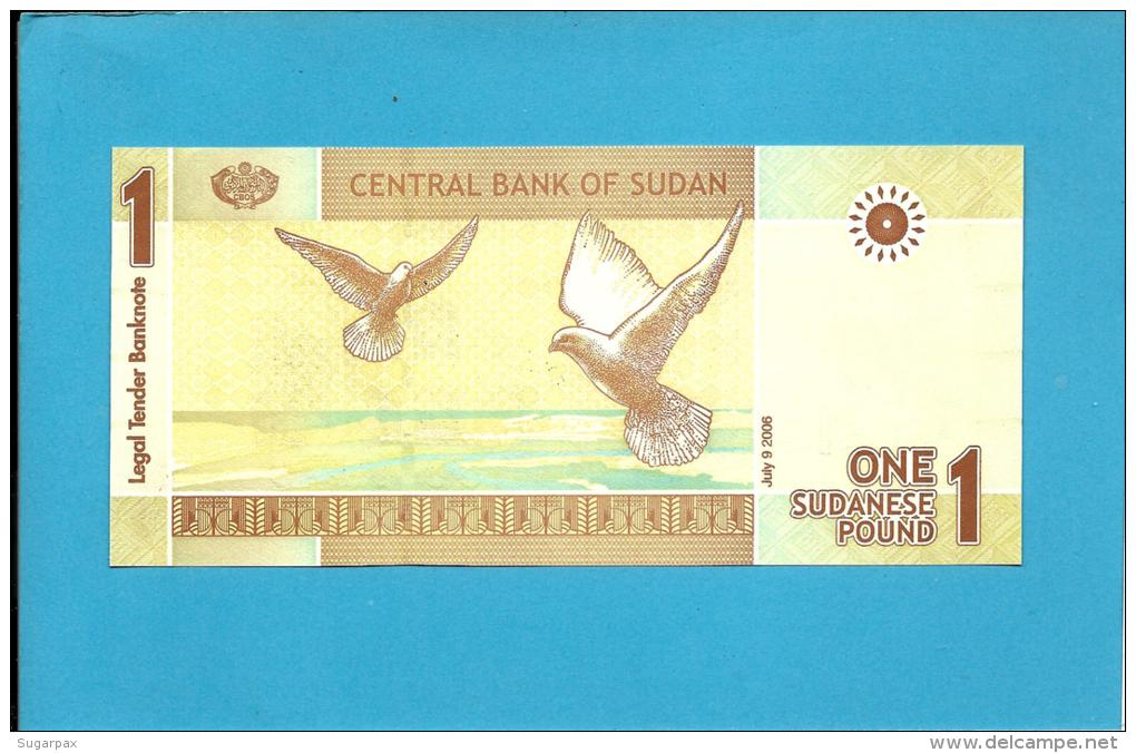 SUDAN - 1  SUDANESE POUND - 2006 - P 64 - UNC. - 2 Scans - Sudan