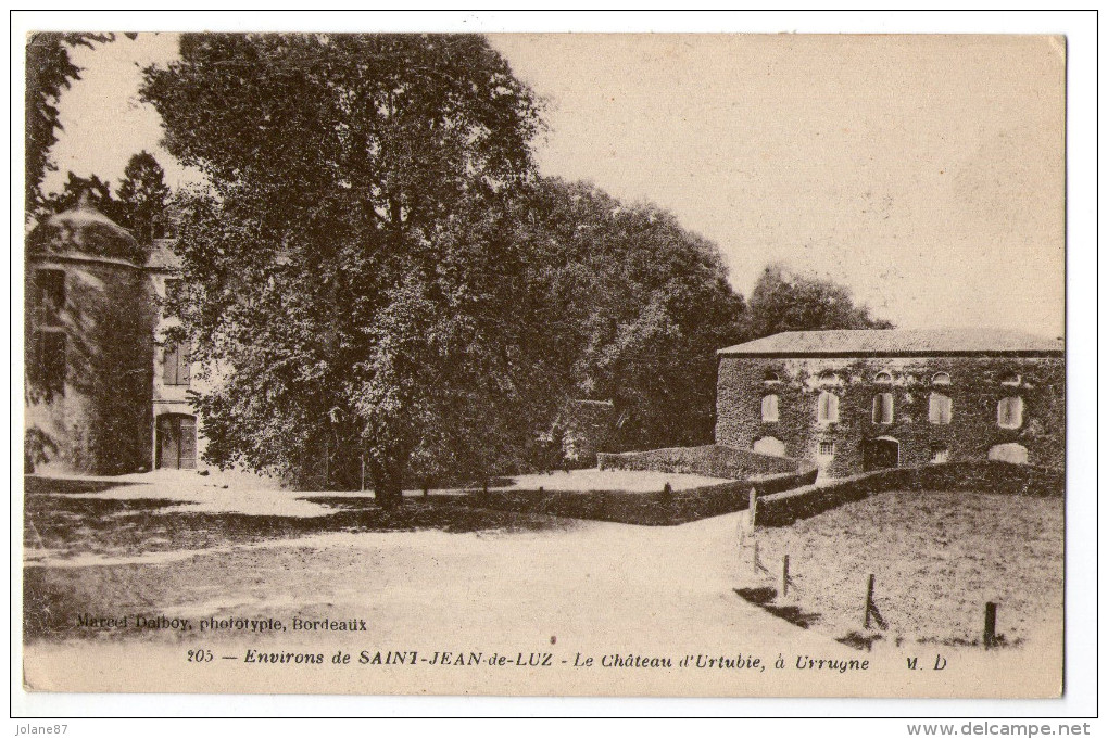 CPA   64      ENVIRONS SAINT JEAN DE LUZ        CHATEAU D URTUBIE A URRUGNE - Urrugne