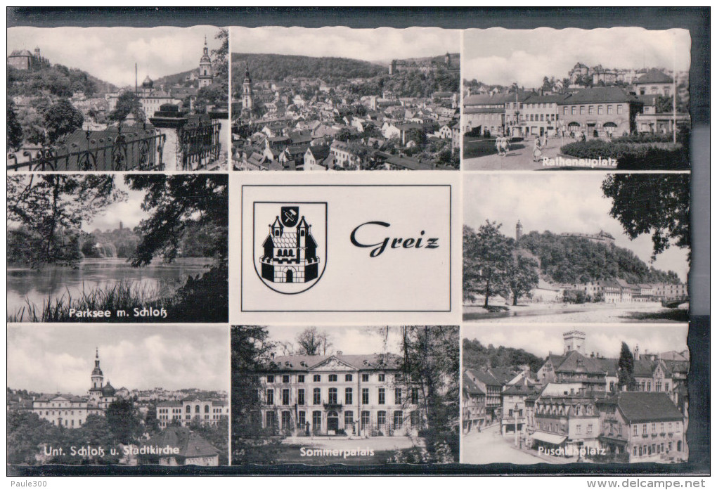 Greiz - Mehrbildkarte 1 - Greiz