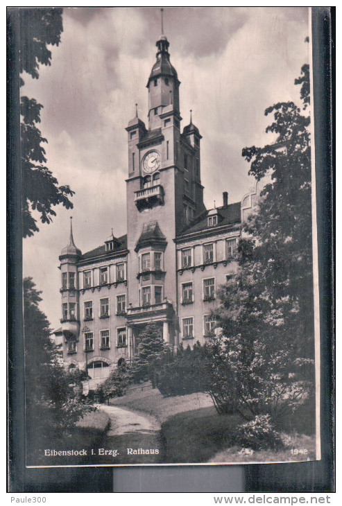 Eibenstock - Rathaus - Erzgebirge - Eibenstock
