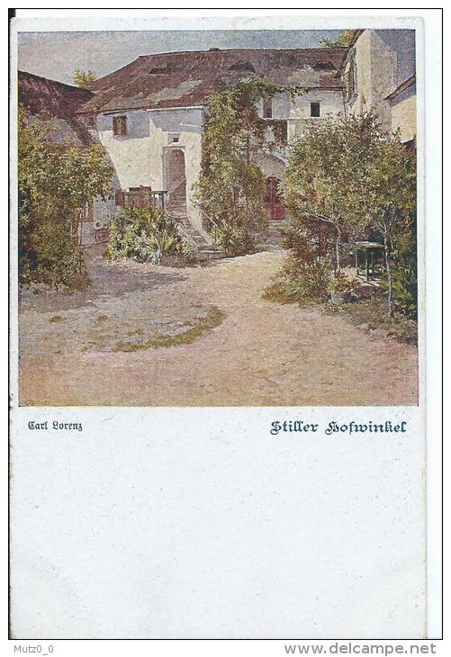 AK 0176  Stiller Hofwinkel - Carl Lorenz / Deutscher Schulverein Um 1910-20 - Malerei & Gemälde