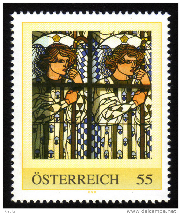 ÖSTERREICH 2009 ** Jugendstil, Fensterbild, Kirche Hl. Leopold Am Steinhof - PM Personalized Stamp MNH - Timbres Personnalisés
