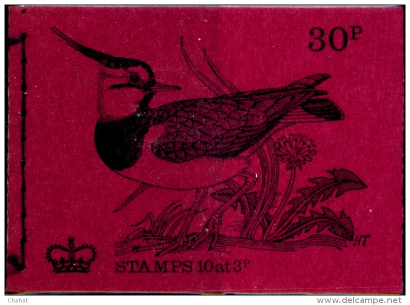 BIRDS-BRITISH BIRDS-SKYLARK-STAMPS BOOKLET-MNH-B3-156 - Spechten En Klimvogels