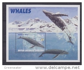 British Antarctic Territory 1996 Whales M/s  ** Mnh (23023A) - Neufs