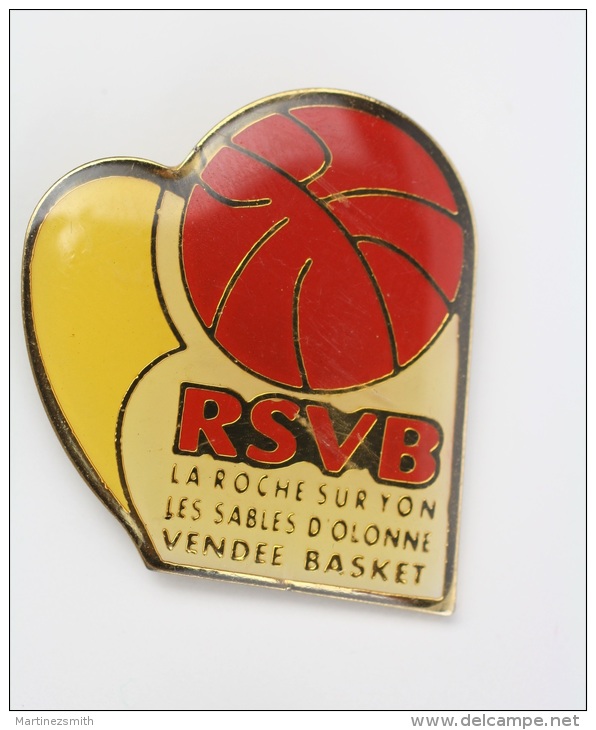 La Roche Sur Yon Les Sables D´olonne Vendee Basket - Pin Badge #PLS - Baloncesto