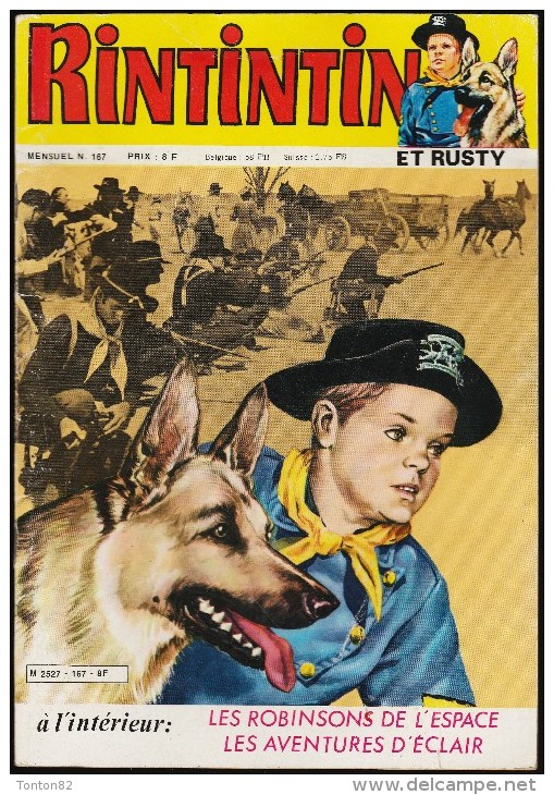 Rintintin - Mensuel  N° 167 - Sagedition - ( 1984 ) - Rintintin