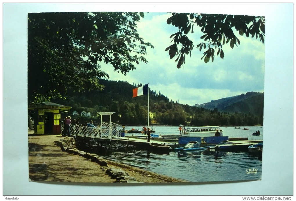 D 88 - Gerardmer - Départ Pour Le Tour Du Lac - Pédalos - Gerardmer