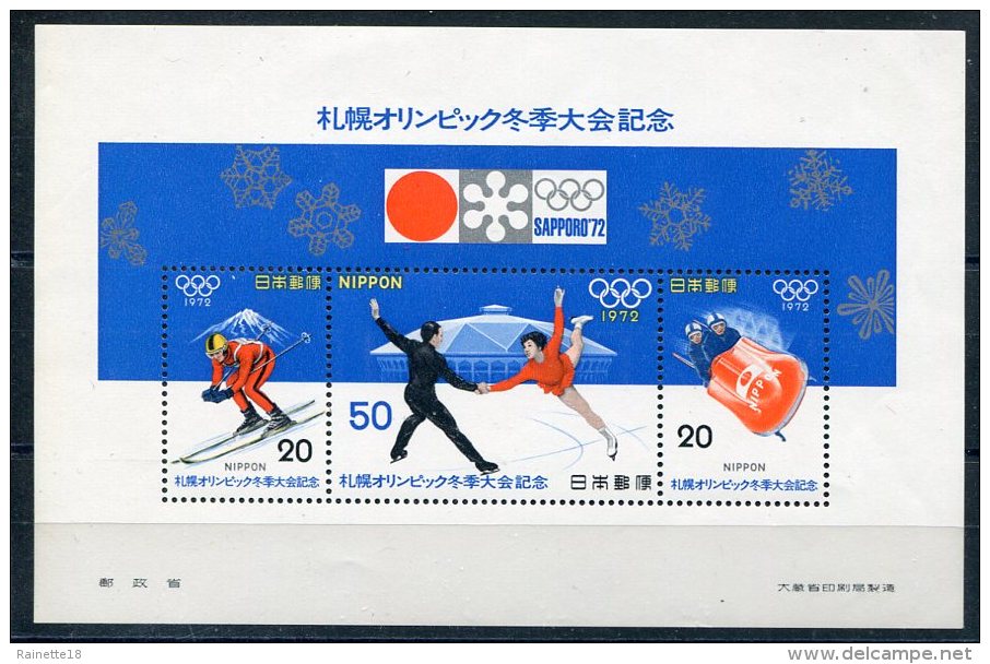 Japon         Bloc Feuillet N° 70  ** - Blocks & Sheetlets