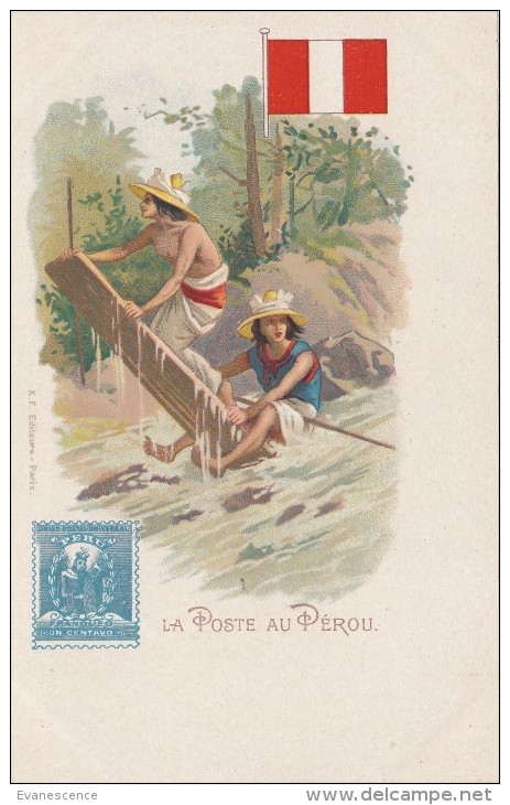 LA POSTE  AU PEROU  /////    REF JUILLET 15 /  N° 8280 - Peru