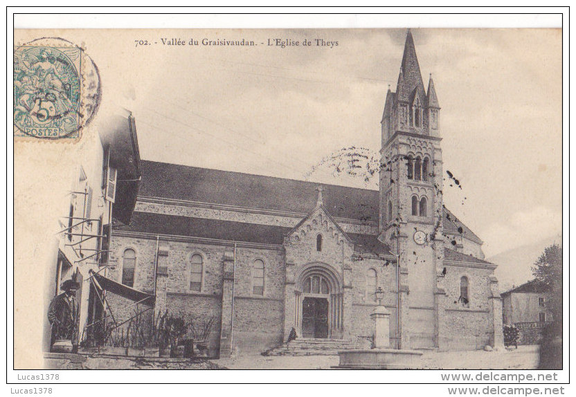 38 / VALLEE DU GRAISIVAUDAN / L EGLISE DE THEYS - Theys