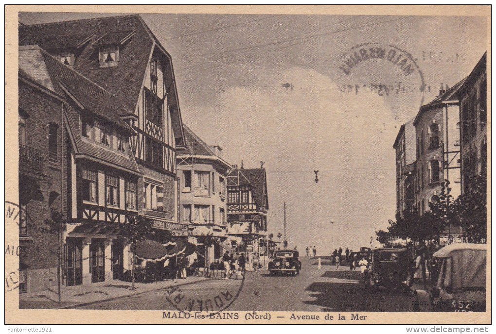 MALO LES BAINS  AVENUE DE LA MER (dil283) - Malo Les Bains