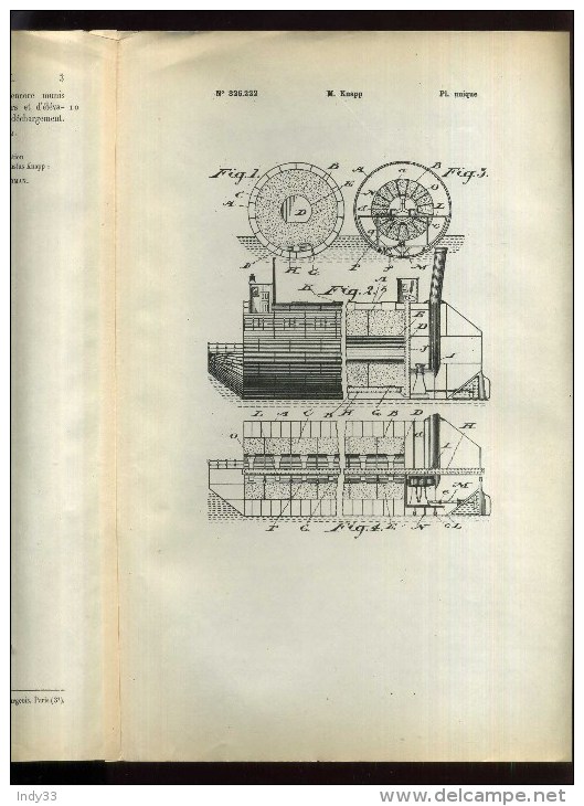 - BATEAU DE TRANSPORT . BREVET D´INVENTION DE 1902 . - Technique Nautique & Instruments