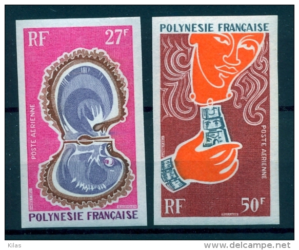 FRENCH POLYNESIA 1970 Pearl Fishing Imperforated - Neufs