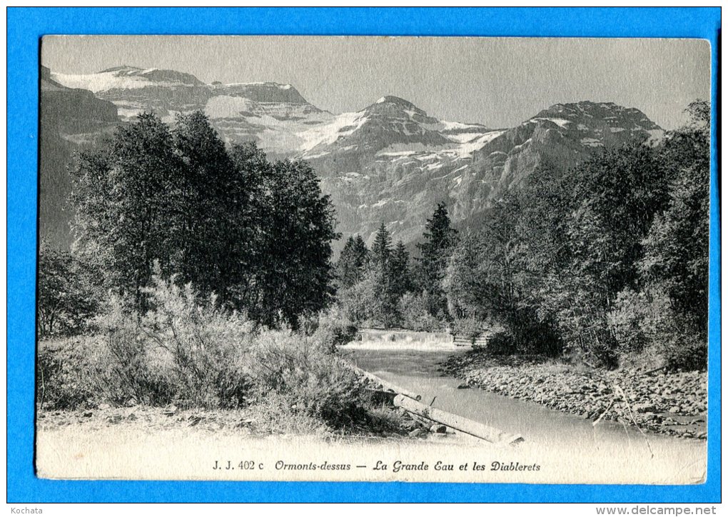 Madd375, Ormonts - Dessus, La Grande Eau Et Les Diablerets, 402, Circulée 1912 - Ormont-Dessus 